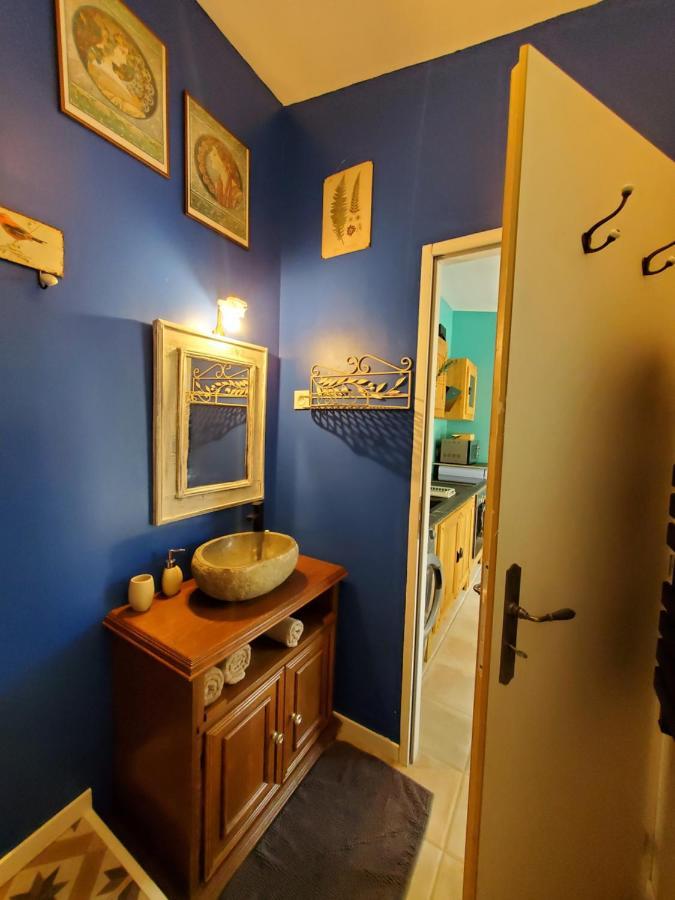 La Dolce Vita - Studio dans propriété avec piscine Montpeyroux  Exterior foto